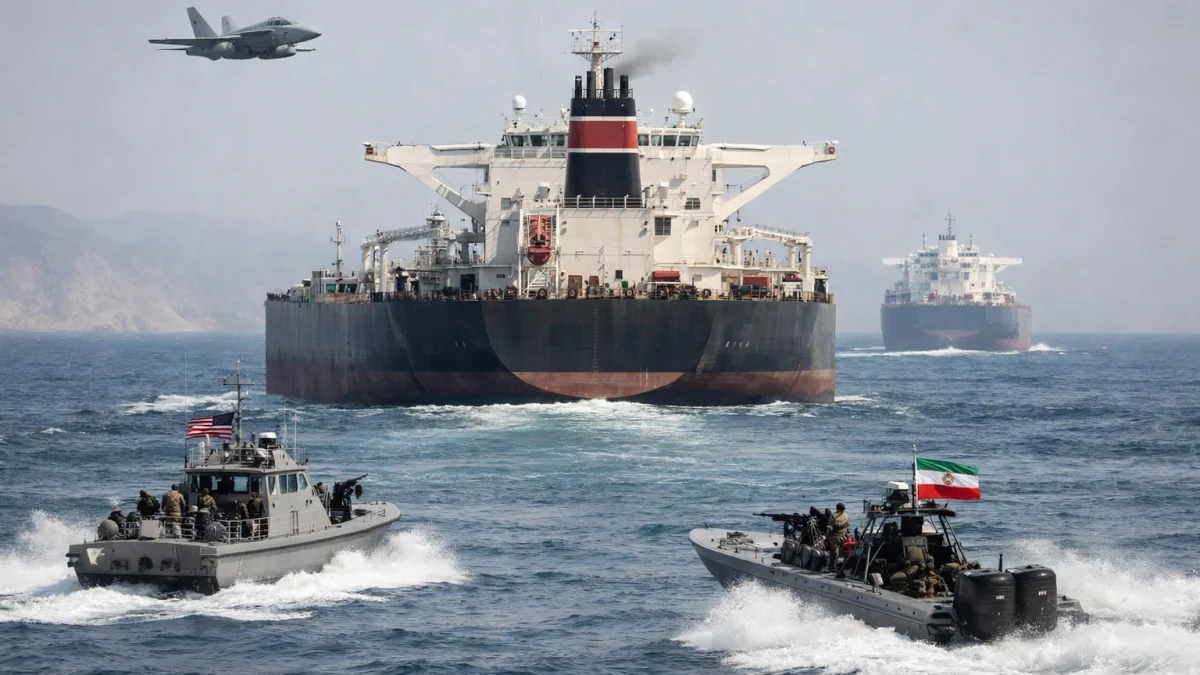 Oil Markets Surge as US-Iran Conflict Escalates Over Strait of Hormuz