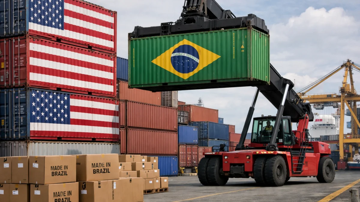 US Imposes New 25 Percent Tariffs on Brazil Imports