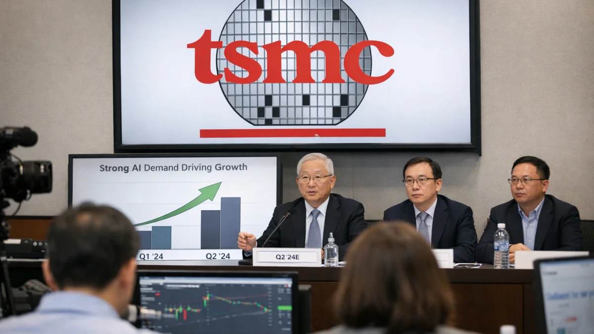 TSMC Raises Sales Outlook Amid Surging AI Demand