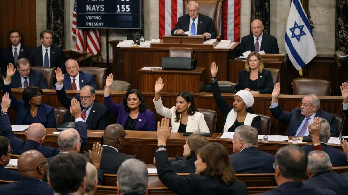 House Democrats Vote to Cut Off Aid to Israel Amid Shifting Opinion