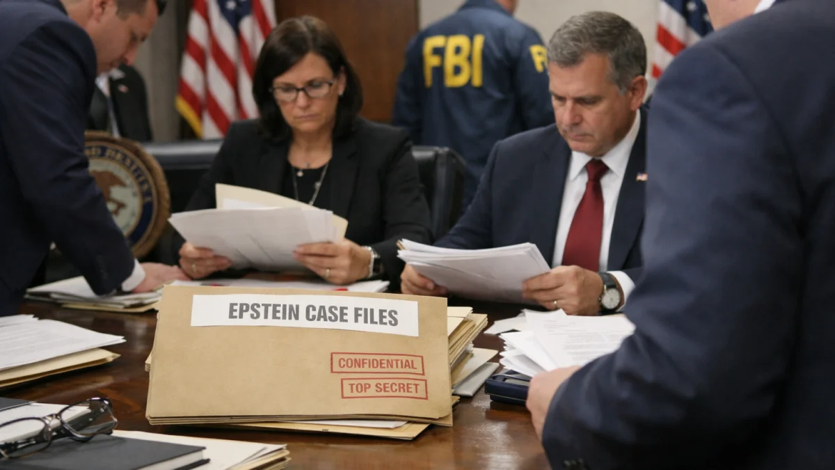 Trump Administration Faces Questions Over Epstein File Handling