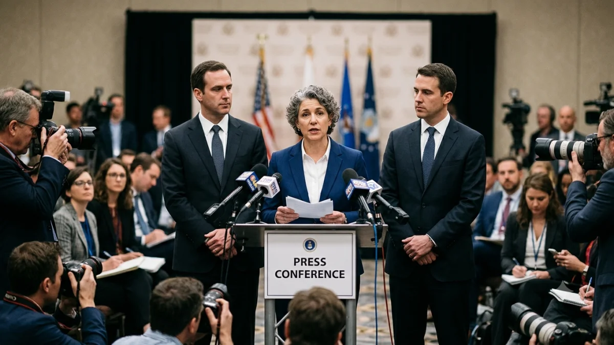 Prosecutors Hold Press Conference in Ongoing Impeachment Trial