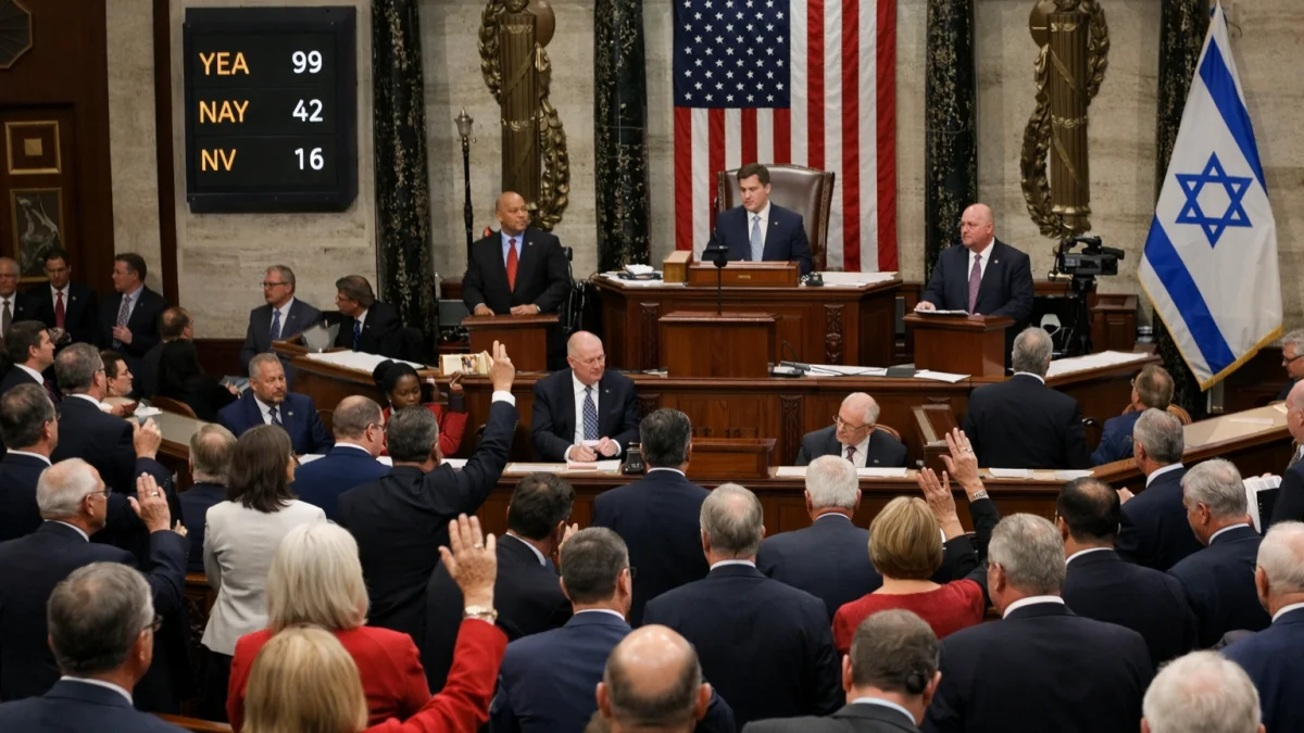 Public Opinion Shifts Prompt Congressional Votes on Israel Aid