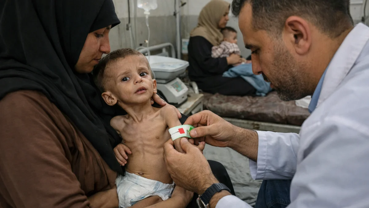 UN Reports Rising Child Malnutrition Crisis in Gaza Strip