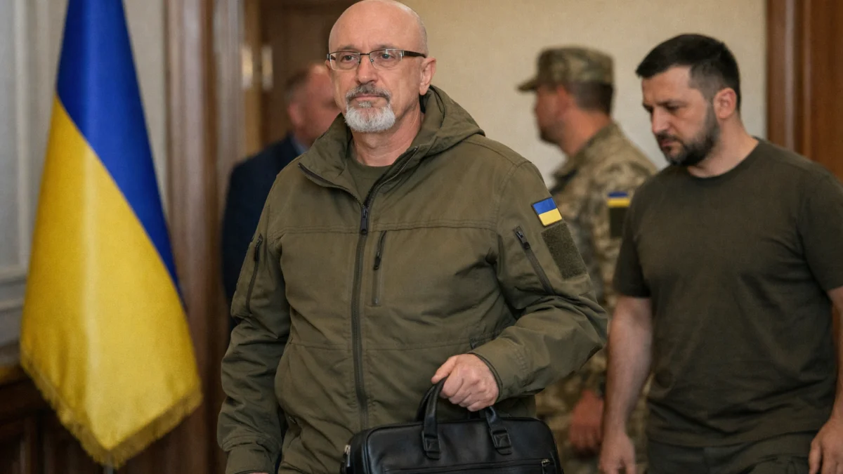 Ukraine Defense Minister Dismissed Ahead of Key Starmer Visit