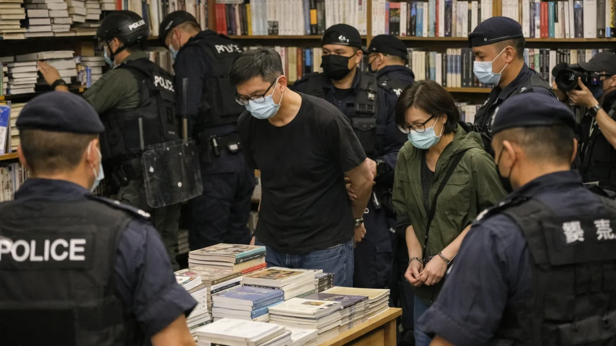 Police Round Up Booksellers in Hong Kong Crackdown Expansion