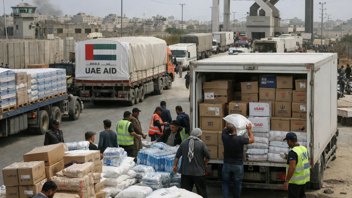 Humanitarian Aid Access Improves Slightly in Gaza After Blockade