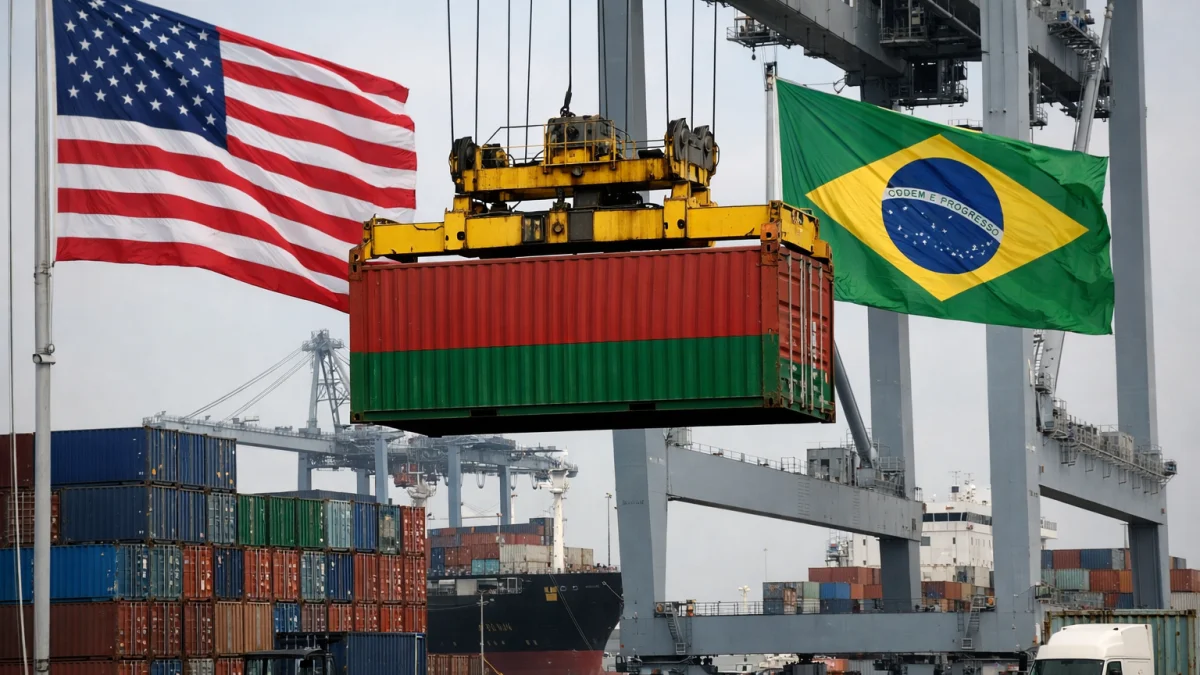 US Imposes New 25 Percent Tariffs on Brazilian Imports Starting Next Week