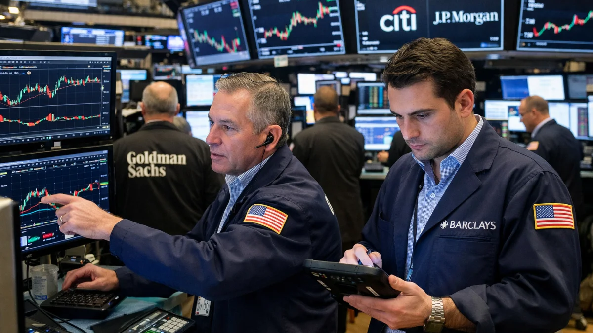 Wall Street Banks Report Record Trading Revenues Amid Market Volatility