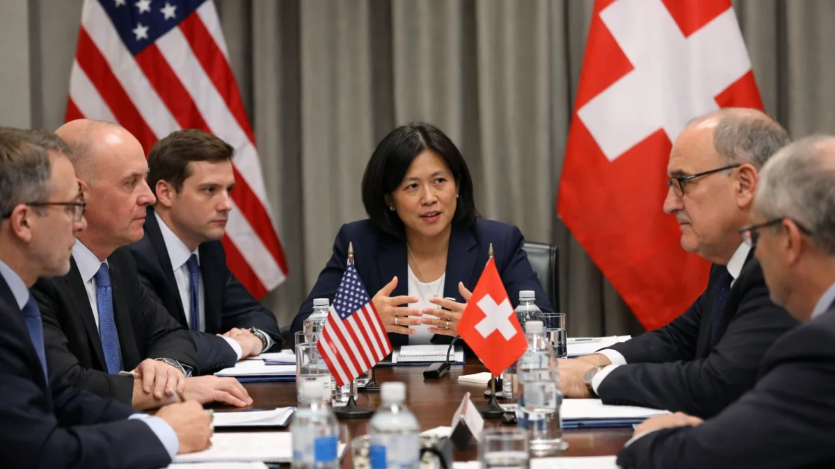 US Weighs Tariff Decisions on Swiss Investments and Trade