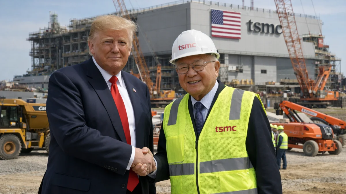 TSMC Commits 265 Billion Dollars to US Expansion in Trump Deal