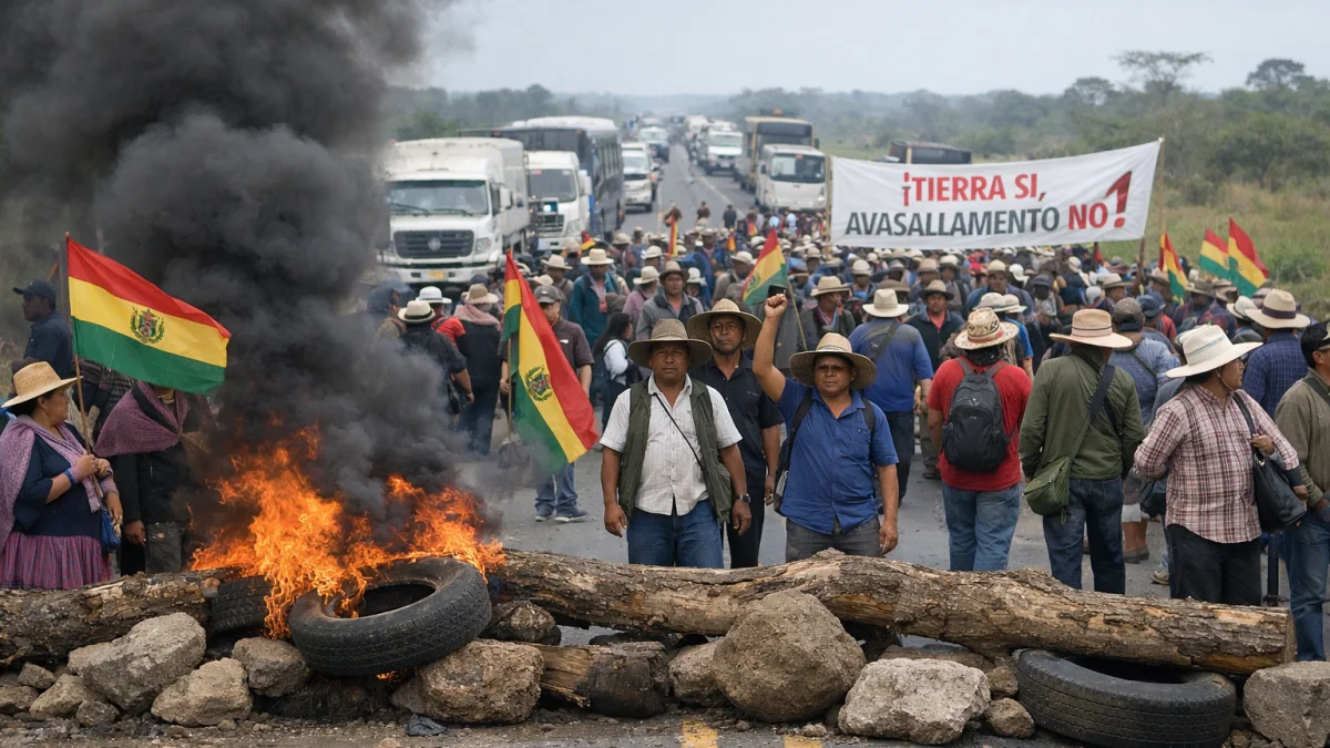 Bolivia Farmers Resist Land Openings with Blockades and Marches