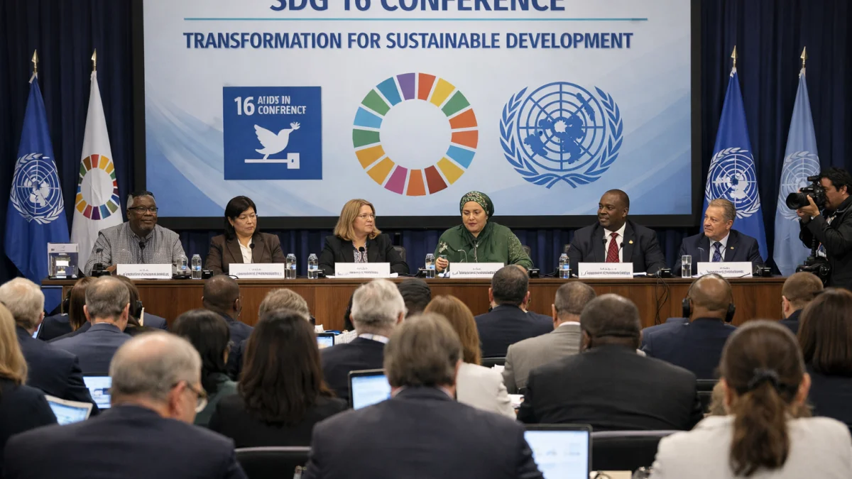 SDG 16 Conference Focuses on Transformation for Sustainable Development