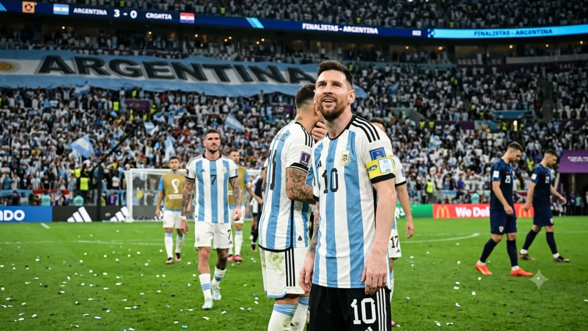 Argentina Advances to World Cup Final Led by Lionel Messi