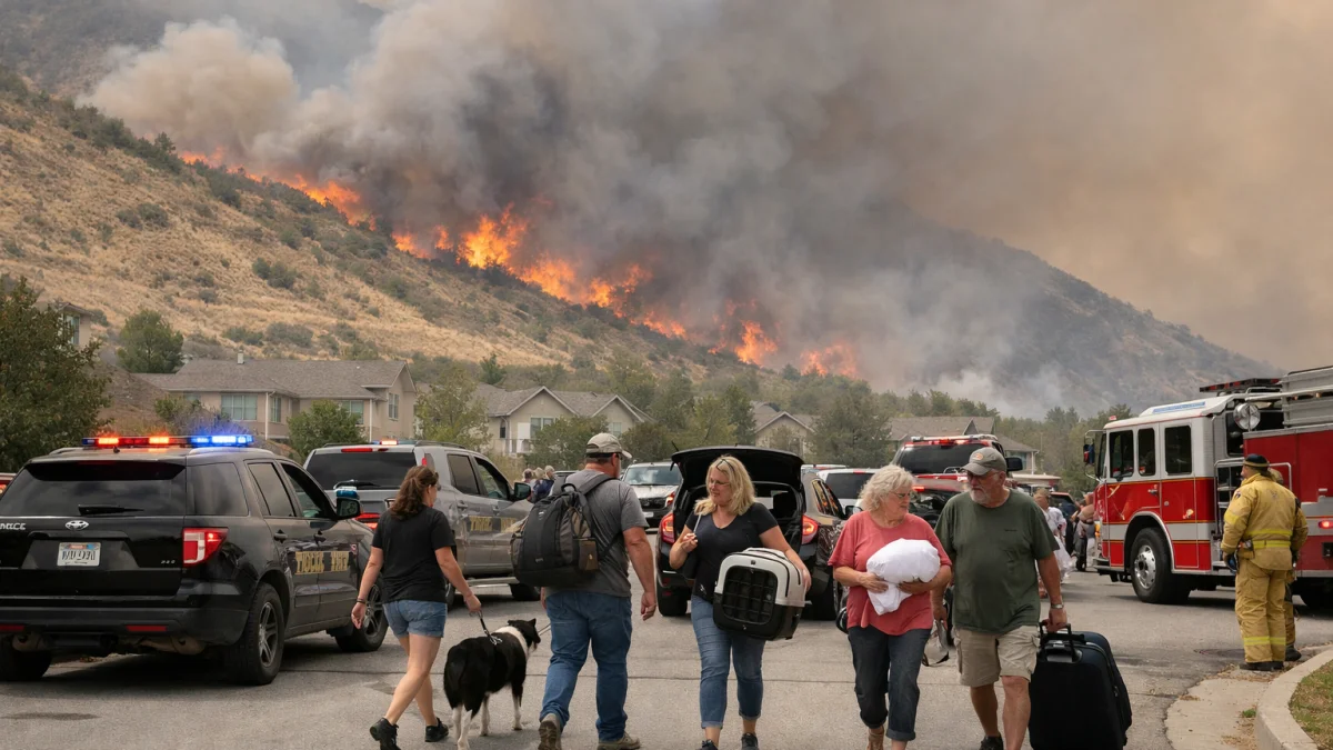 Utah Wildfire Forces Evacuations as Western Fire Season Intensifies Early