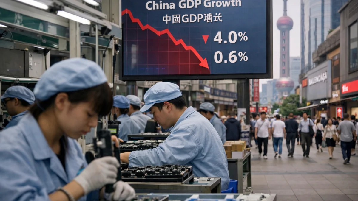 China's Slowing GDP Growth Renews Pressure for Fresh Stimulus Measures