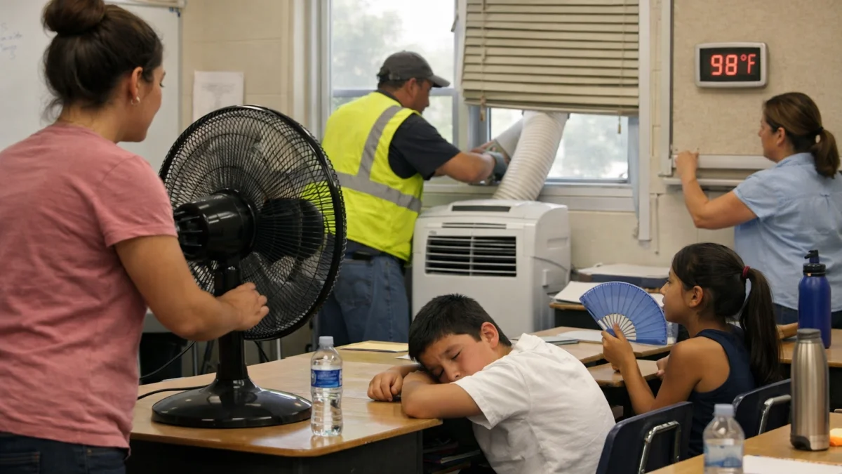 Schools Across Multiple Regions Prepare for Heat Related Disruptions