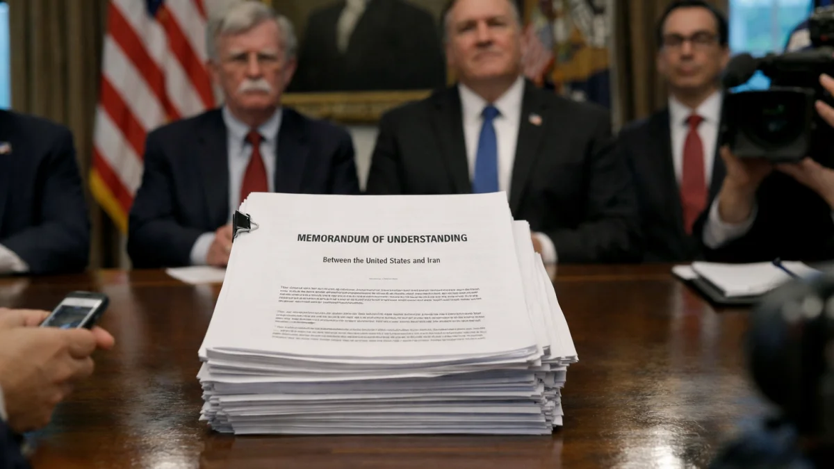Trump Administration Releases Text of Iran Memorandum of Understanding