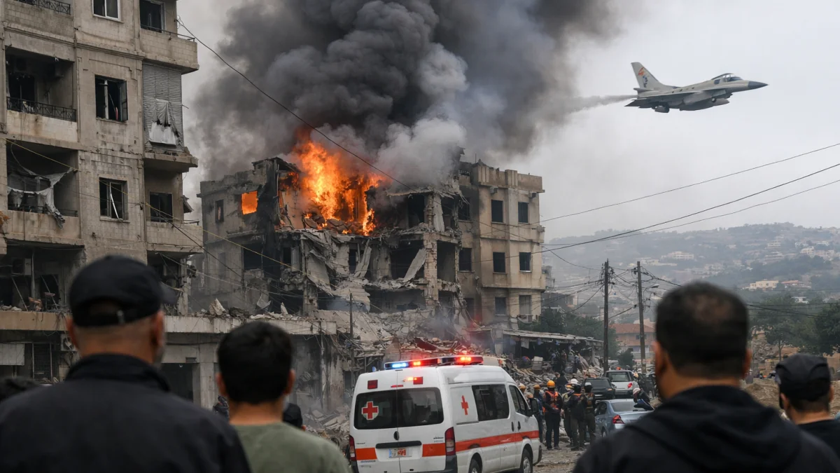 Israeli Strikes Continue in Lebanon Despite Regional Ceasefire Efforts