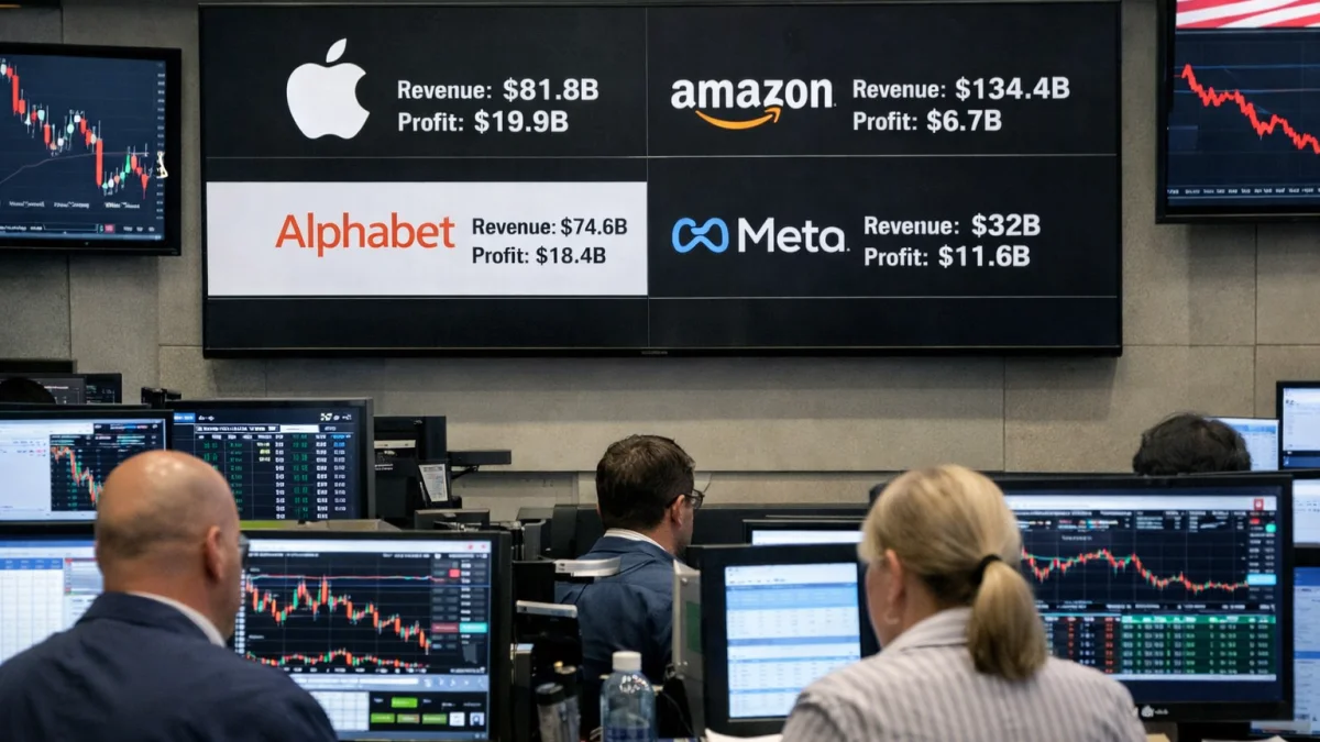 Major Tech Giants Release Q2 Earnings Amid Global Market Volatility