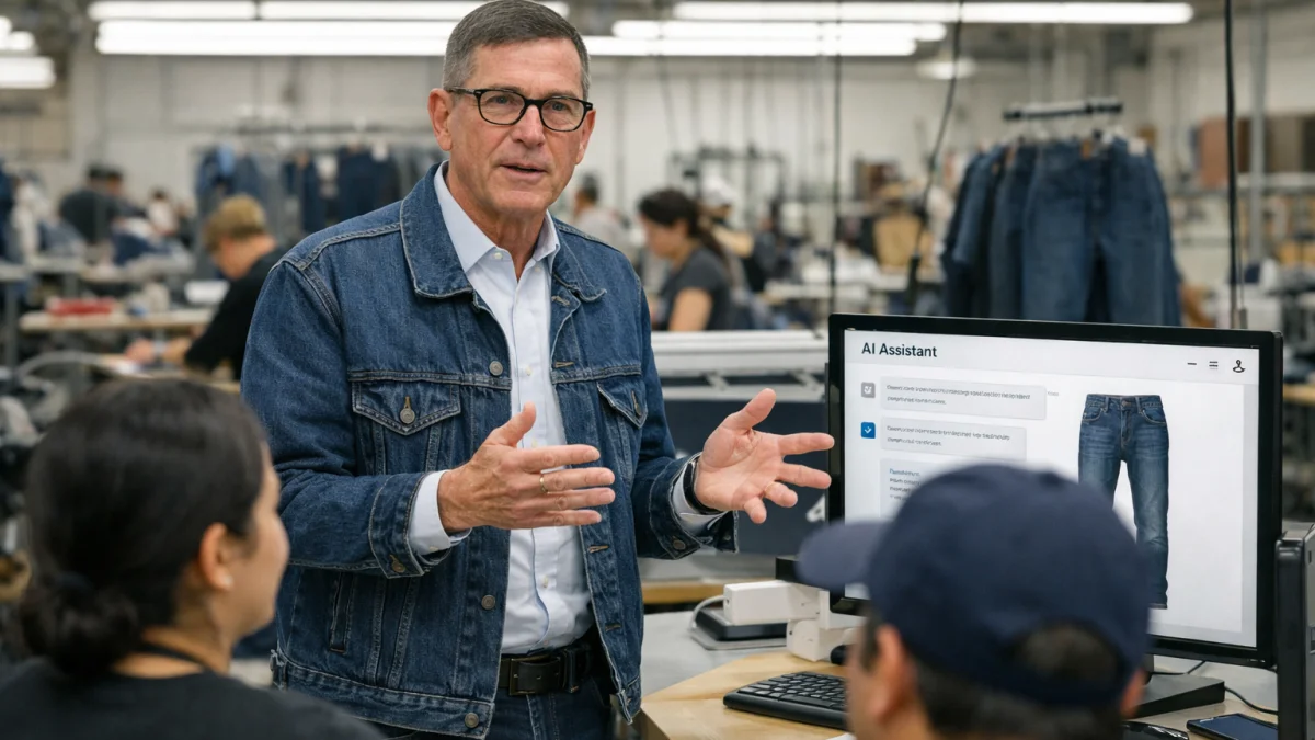 Levi Strauss CEO Highlights AI Role in Workforce Productivity