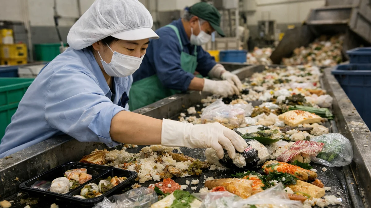 Food Waste in Japan Falls to Lowest Level on Record