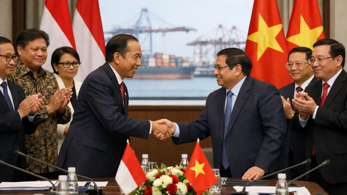 Indonesia and Vietnam Deepen Economic Partnership Amid Regional Supply Chain Competition
