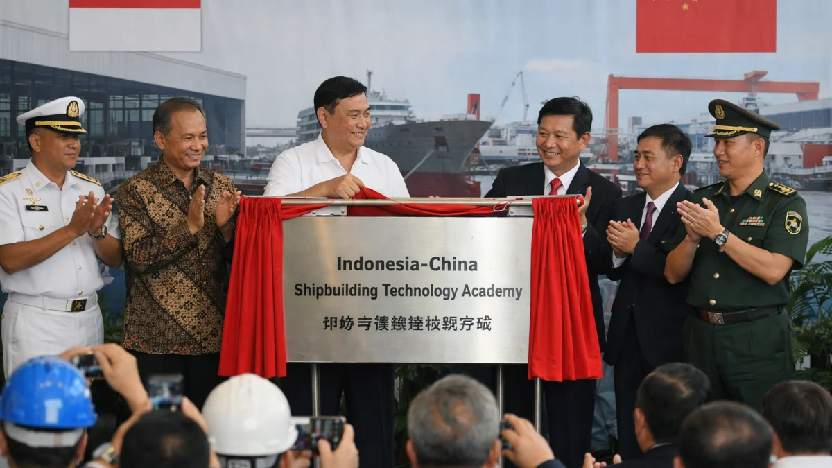 Indonesia and China Launch Joint Shipbuilding Technology Academy