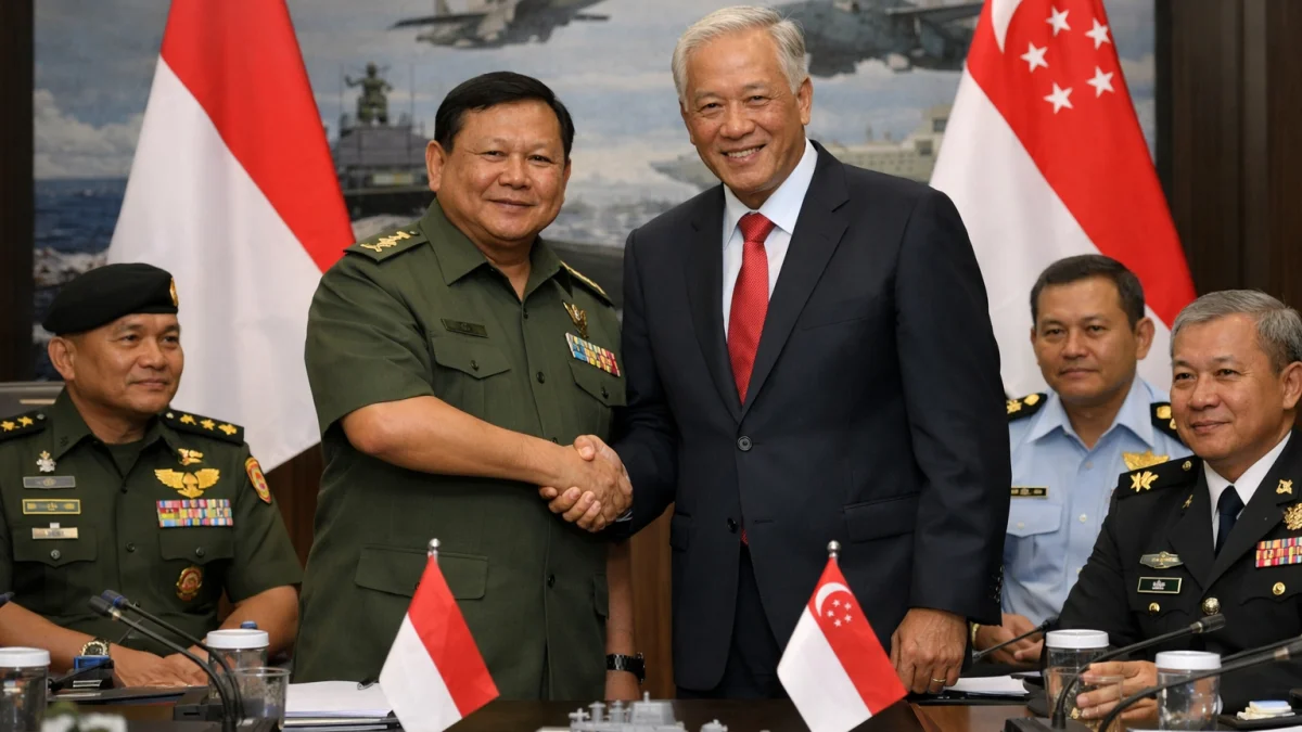 Indonesia Strengthens Defense Cooperation With Singapore