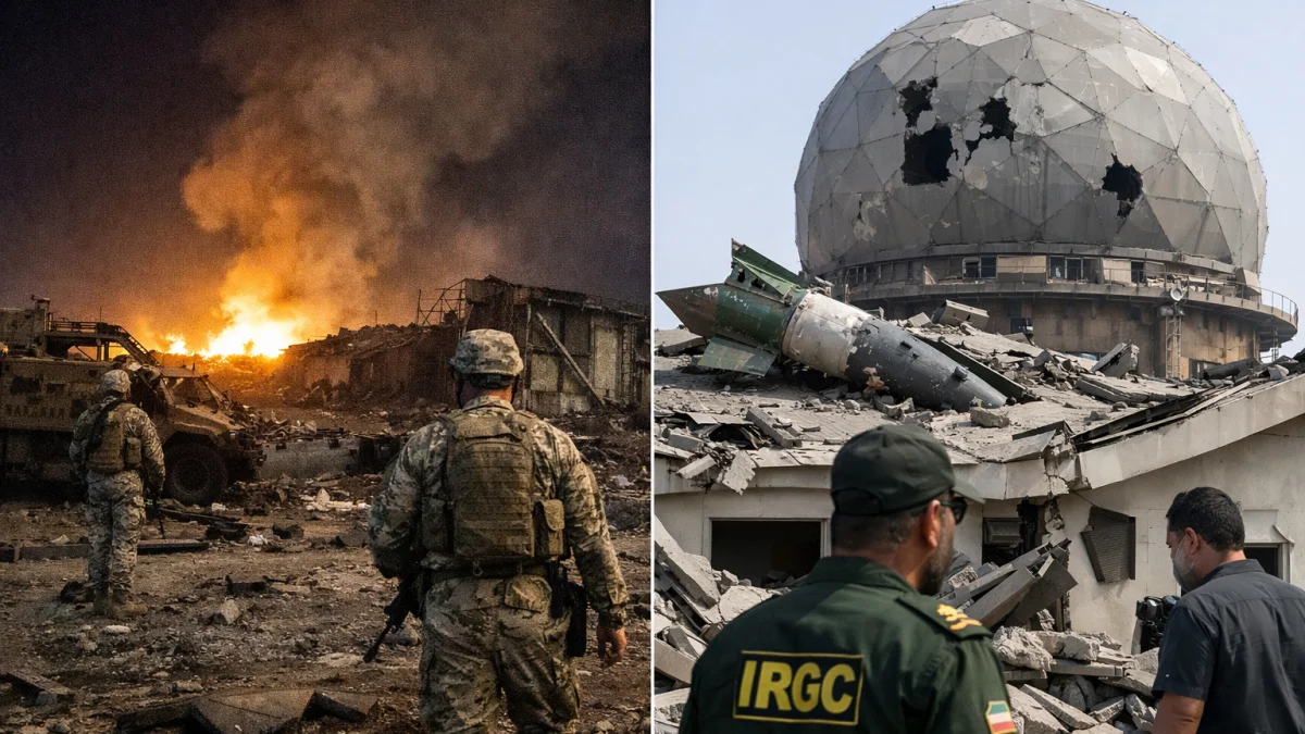 US and Iran Exchange Strikes Targeting Infrastructure
