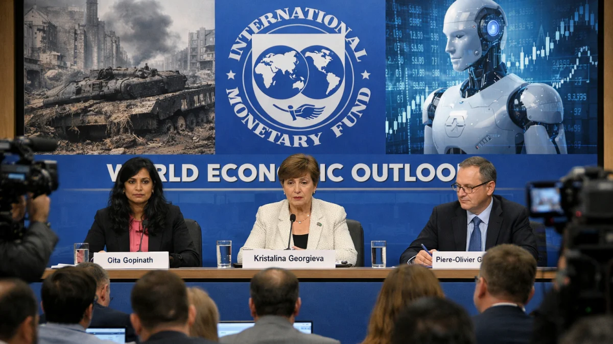 IMF Projects Uneven Global Growth Amid War Shocks and AI Momentum
