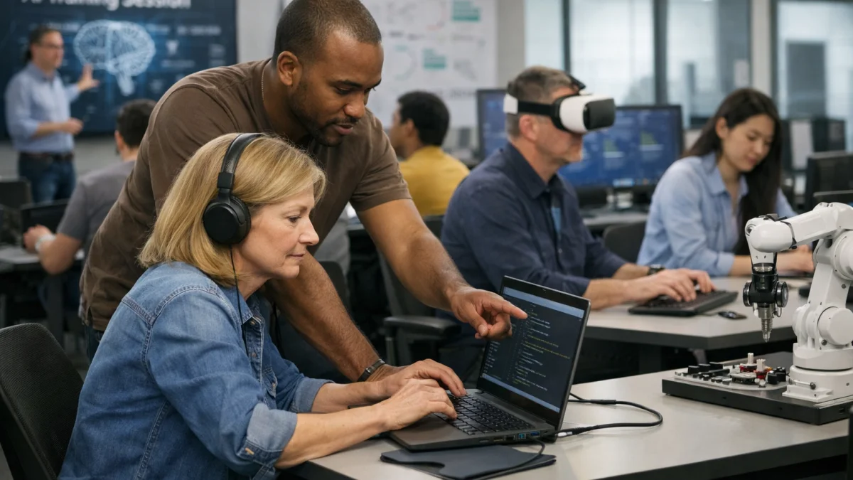 Workers Rebuild Careers as AI Reshapes Skills and Workplace Expectations
