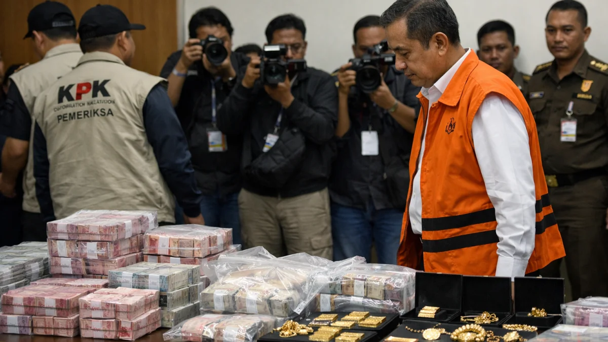 Indonesia Anti-Corruption Prosecutor Resigns After Cash and Gold Seizure
