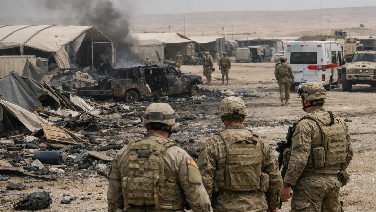 US Service Members Killed in Iranian Attack on Jordan Base