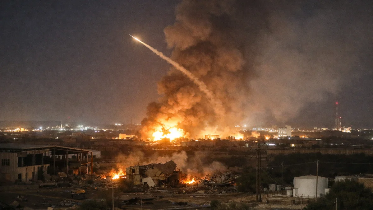 US Launches 10th Night of Airstrikes on Iran Amid Escalating Conflict