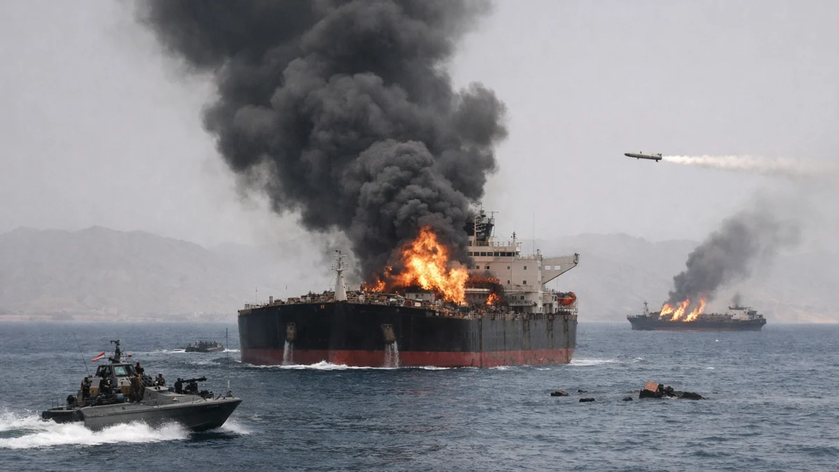 Iran Attacks Gulf States and Tankers as Strait of Hormuz Tensions Rise