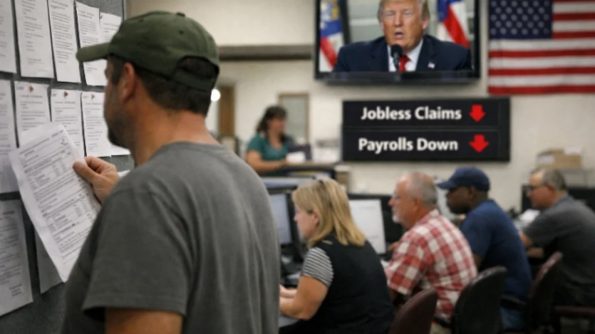 Slowing US Job Growth Signals Headwinds for Trump Administration Ahead of Midterms