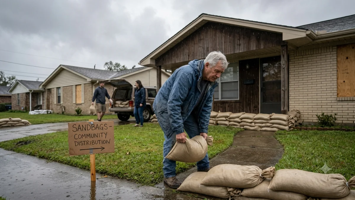 Gulf Coast Families Brace for Slow-Moving Tropical Storm Bertha's Flooding Risks