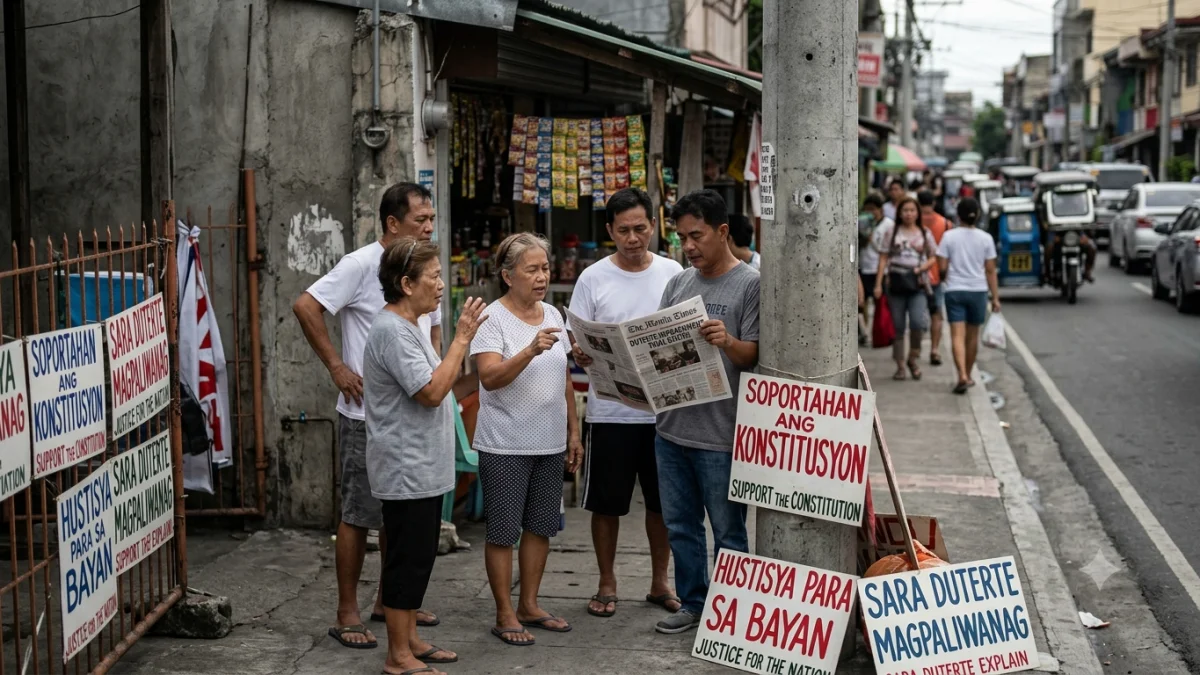 Philippine Communities Navigate Political Tensions Amid Sara Duterte Impeachment Trial