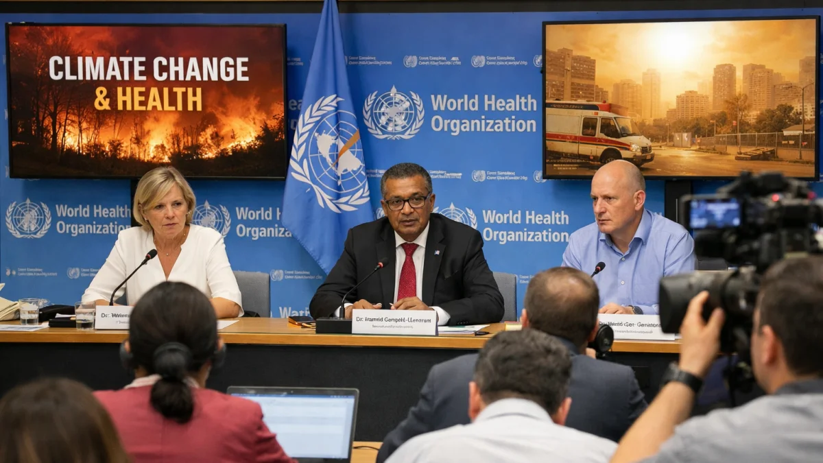 Experts Call for WHO Declaration of Climate Health Emergency