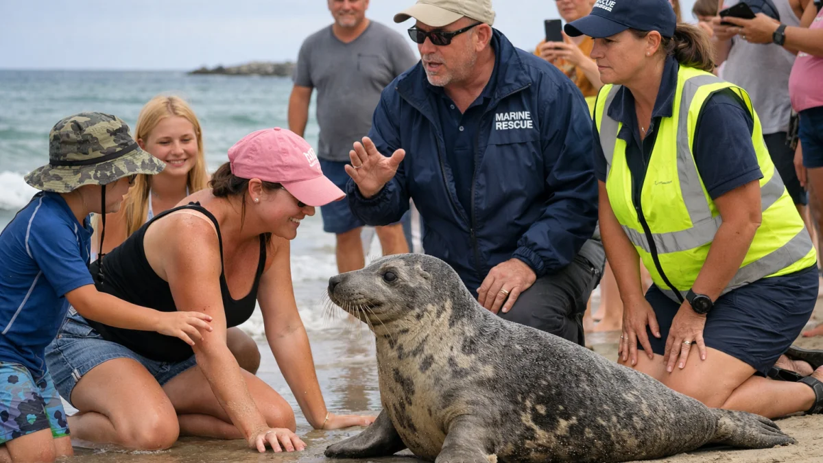 Wildlife Experts Caution Public on Popular Seal's Human Interactions