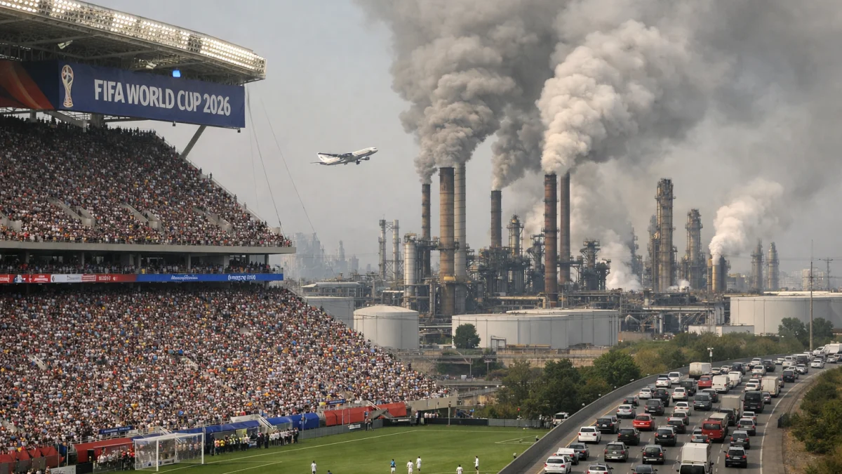2026 World Cup Faces Major Greenhouse Gas Emission Concerns