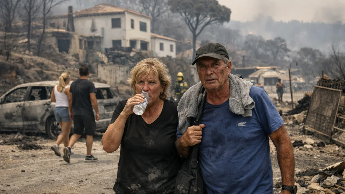 Survivors Recount Escape from One of Spain's Deadliest Wildfires in Tourist Region