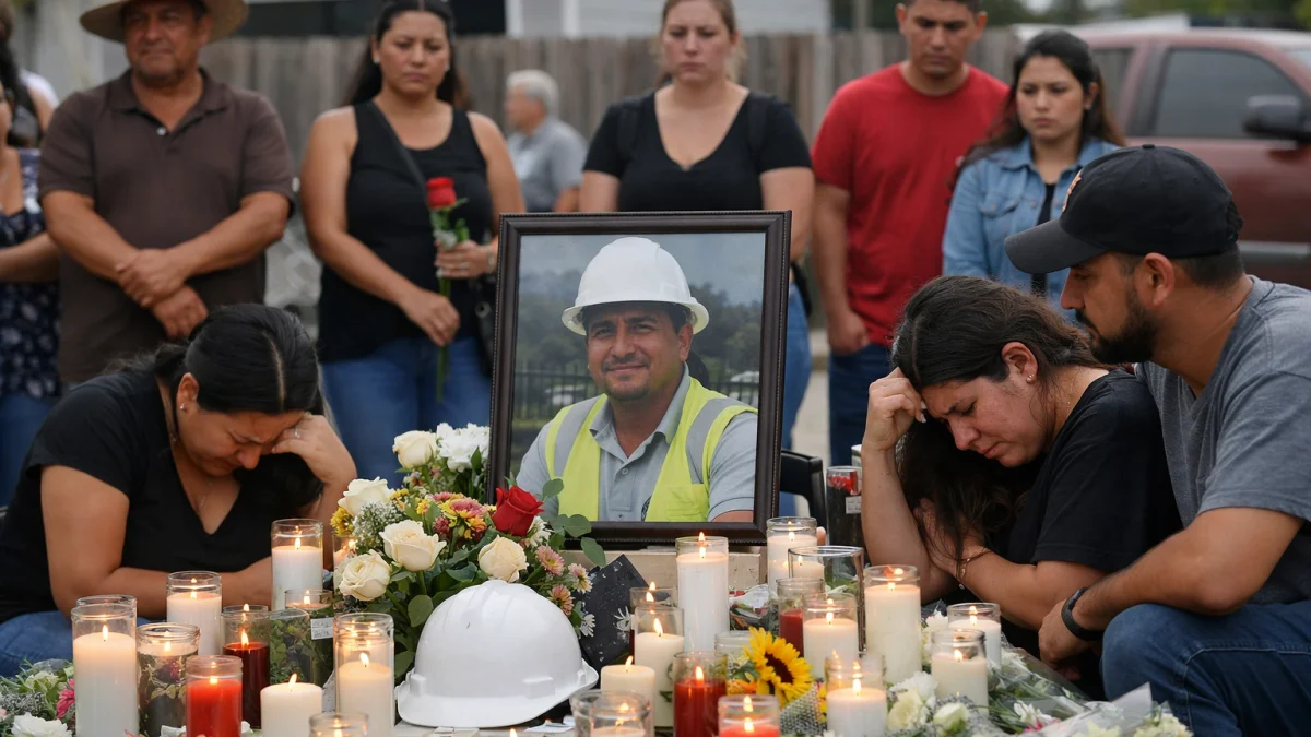 Community Mourns Builder Shot by ICE While Driving Crew to Houston Worksite