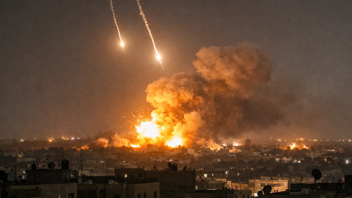 US Launches Additional Strikes on Iranian Targets in Seventh Night of Escalation