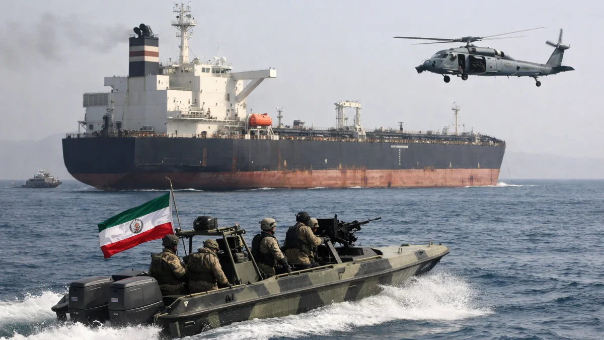 Strait of Hormuz Tensions Disrupt Global Oil Shipping Routes Amid US-Iran Conflict