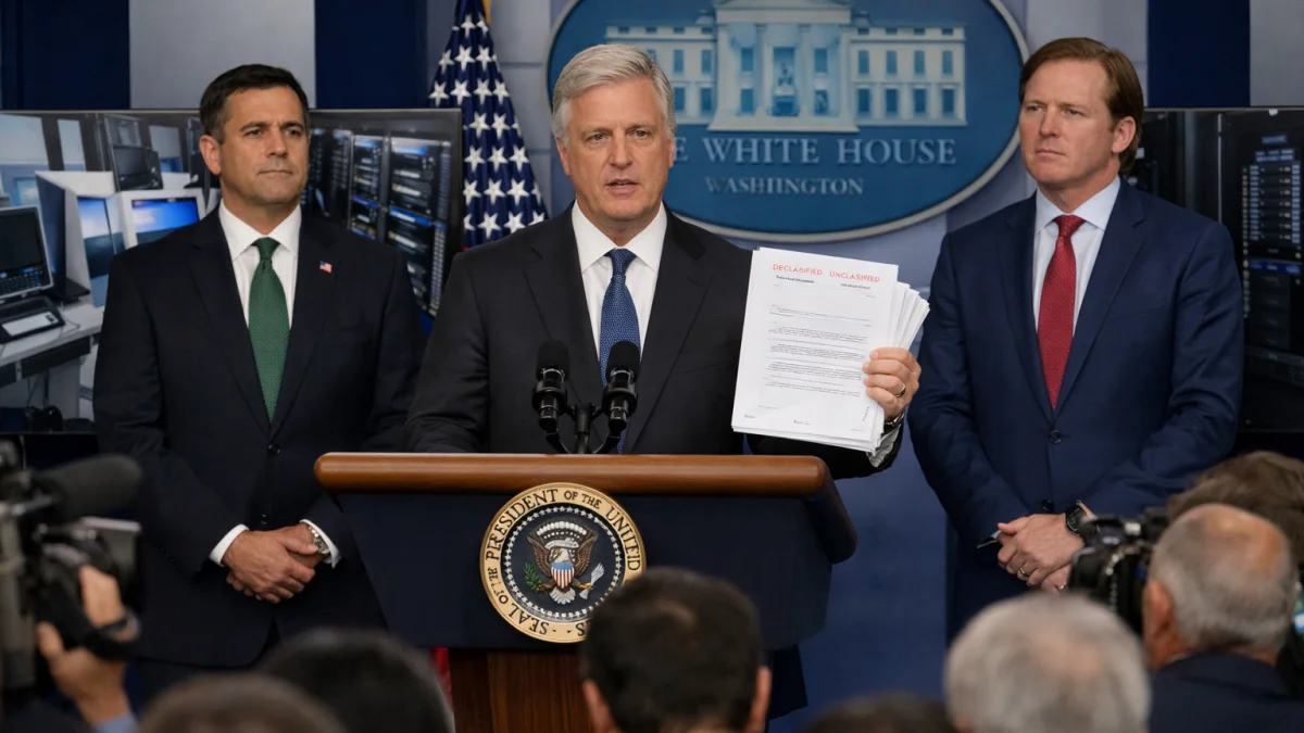 Trump Administration Releases Documents on Alleged Election Vulnerabilities