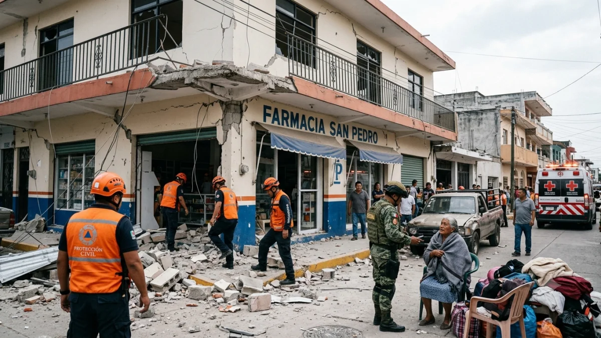 7.3 Magnitude Earthquake Strikes Mexico-Guatemala Border Region