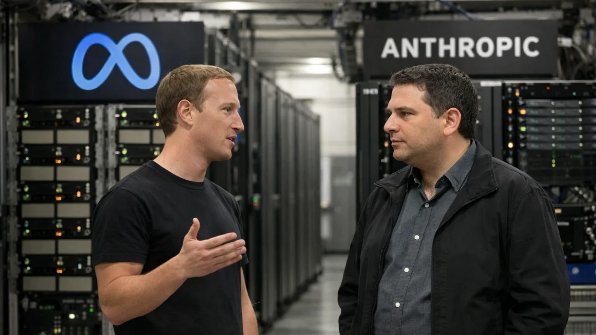 Meta in Talks for Major Computing Power Deal with Anthropic AI Firm