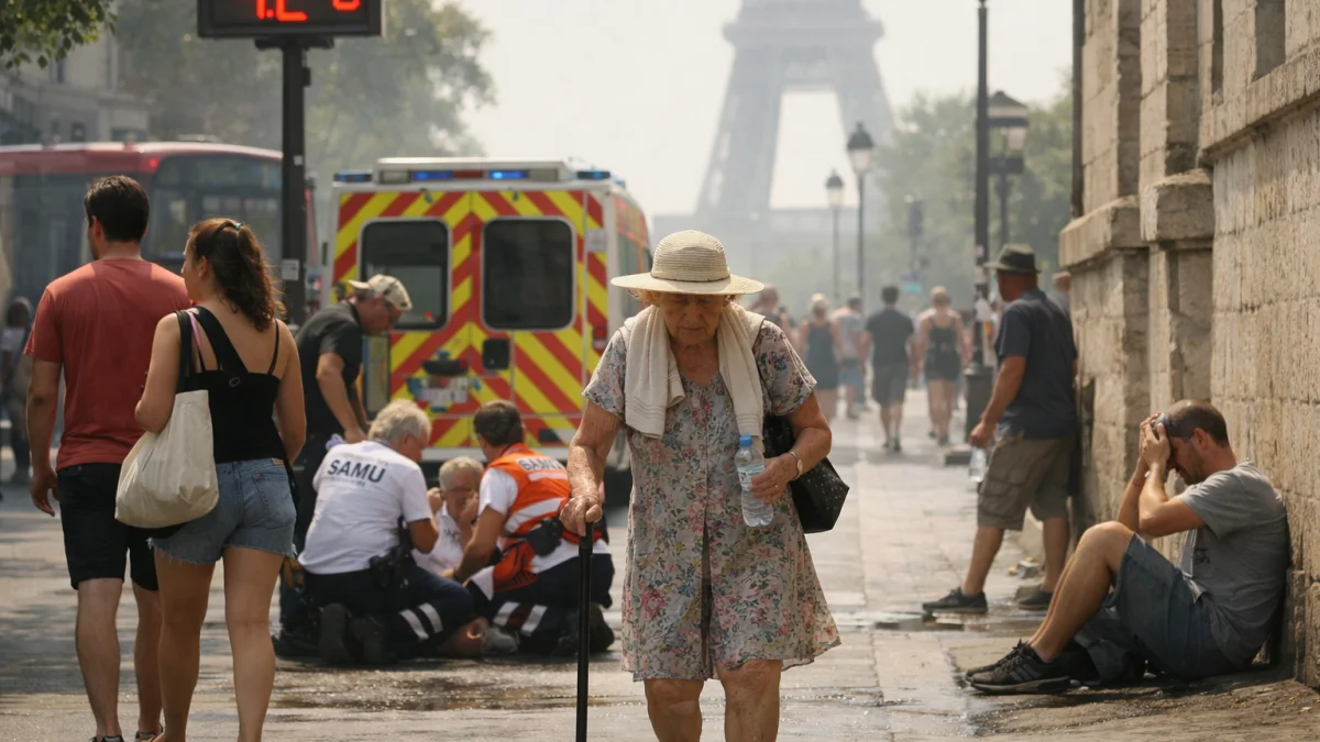 Record European Heatwave Linked to Over 1,000 Excess Deaths in France